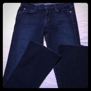 Blue jeans. 7 for all mankind.  “Kaylie”  Size 29